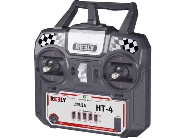 Reely HT-4 käsiohjain 2,4 GHz Kanavien määrä: 4 Sis. vastaanottimen