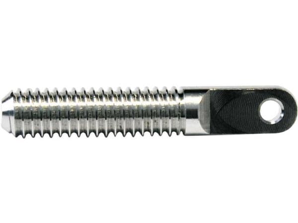 Modelcraft 11590/RA-40 Ögonskruv i aluminium med yttergänga M4 23 mm 4 st