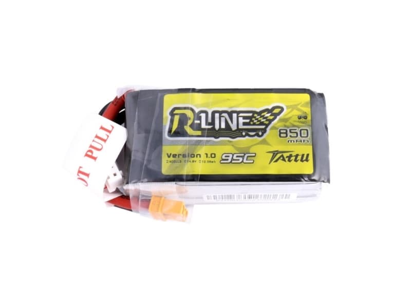 Tattu TA-RL-95C-850-4S1P-XT30, Batteri, Svart, Gul