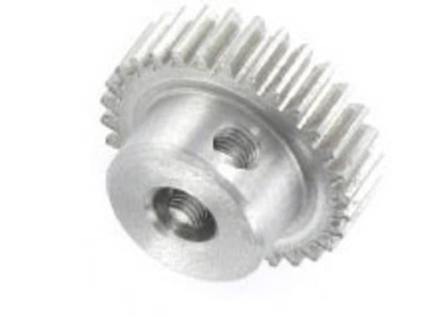 Reely Steel Cylindrisk kugghjul Modul-typ: 0,5 Borrdiameter: 4 mm Antal tänder: 30
