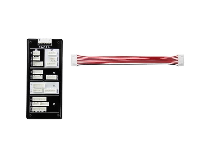 VOLTCRAFT LiPo Balancer Board Udførelse oplader: XH Udførelse batteri: TP/FP, HP/PQ, XH Beregnet til celler: 2 - 6