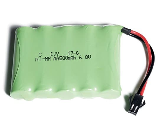 NiMH batteri 6V 500mAh til Metal Beast før 2022