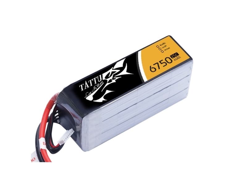 Tattu TA-25C-6750-4S1P, Batteri, Tattu