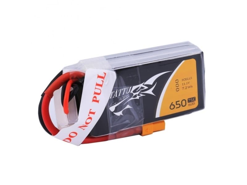 Tattu TA-75C-650-3S1P, Batteri