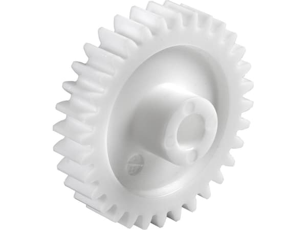 Reely Polyacetal Cylindrisk kugghjul Modultyp: 0,5 Borrdiameter: 6 mm Antal tänder: 80
