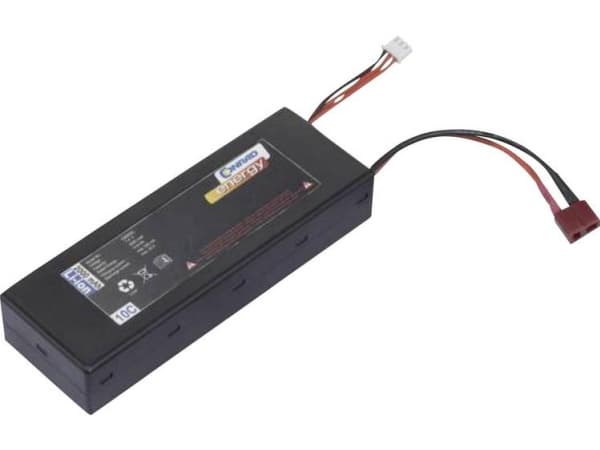 Reely modellbygg batteripakke (LiIon) 7,4 V 2000 mAh antall celler: 2 10 C hardcase T-pluggsystem (RE-5076180)