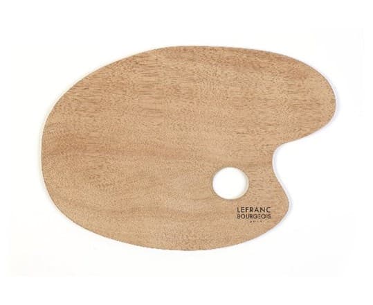 Oval trepalett