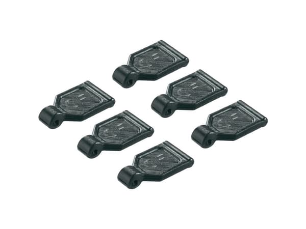 Reely runkoklipsit musta 6 kpl (511490)