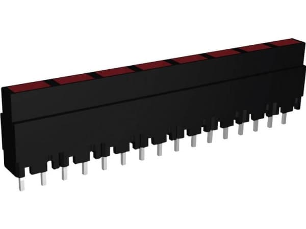 Signal Construct ZALS 080 LED bånd 8x Rød (L x B x H) 40.8 x 3.7 x 9 mm