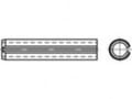 Pikkukuva 1 / 2: TOOLCRAFT TO-5360112 Rørstifter Rustfrit stål 100 stk