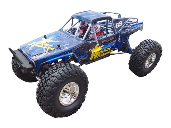 AMEWI AMXrock - Rock Hammer Crawler RTR - RC - blå