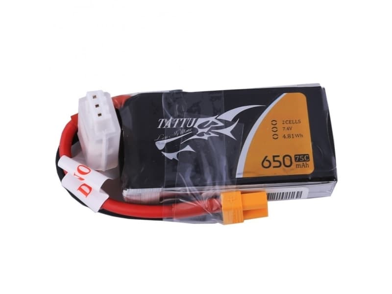 Tattu TA-75C-650-2S1P, Batteri