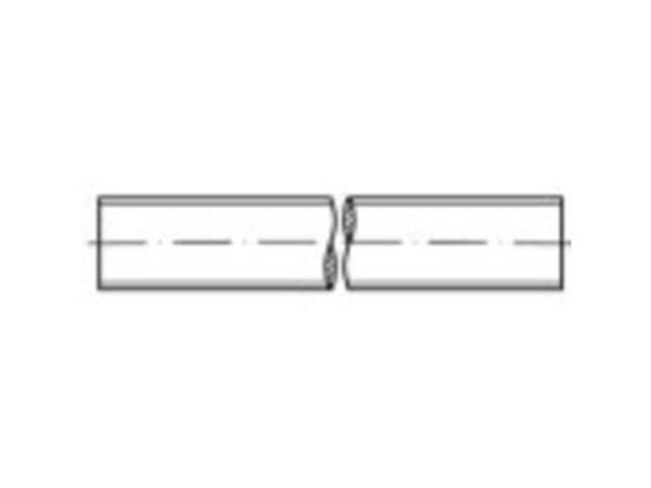 TOOLCRAFT 1066485 M10 Gevindstang M10 1000 mm Rustfrit stål A2 1 stk