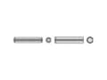 Pikkukuva 3 / 3: TOOLCRAFT Rørstifter (Ø x L) 13 mm x 12 mm Fjederstål 25 stk