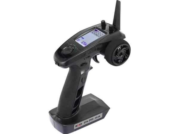 Fjärrkontroll med pistolgrepp Reely GT6 EVO 2,4 GHz Antal kanaler: 6 Inkl. mottagare