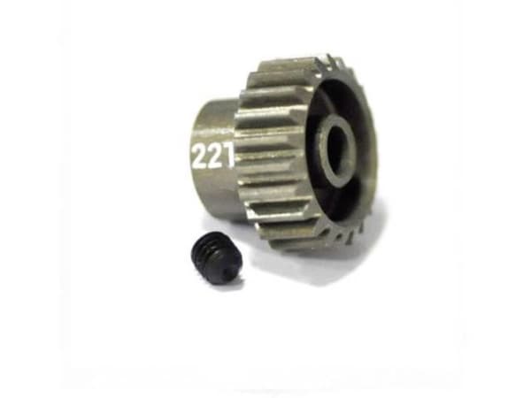 ArrowMax Motorspidshjul Modul-type: 48 DP Borings-diameter: 3.175 mm Antal tænder: 22