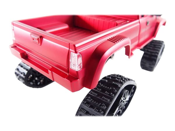 AMEWI Rock Crawler - Pickup Truck FPV with wheels & chains 4WD RTR - RC - Wi-Fi - rød