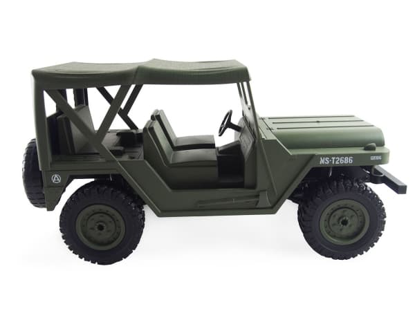 AMEWI - US military SUV 4WD RTR - RC - militärgrön