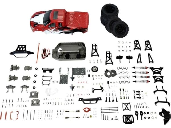 Reely New1 1:10 RC Model Car Electronics Monstertruck Nelipyörävetoinen (4WD) sarja
