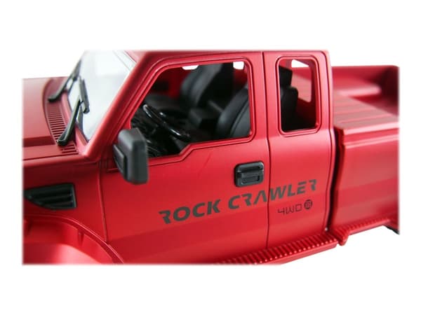 AMEWI - Pickup Truck with wheels & chains 4WD RTR - RC - rød