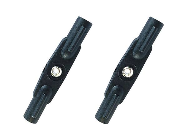 Famotec Muovi , messinki Kaksoiskuulapää Sisäkierre M3 40 mm 2 kpl 2 kpl