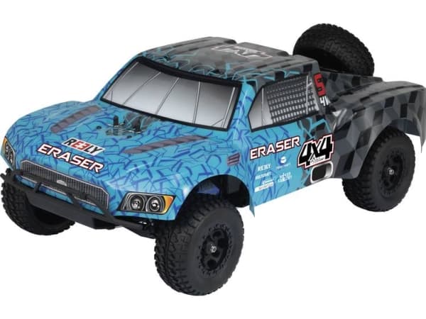 Reely Eraser Brushless 1:10 RC-modelbil Elektronik Short Course Firehjulstræk (4WD) 100% RtR 2,4 GHz inkl. batteri, oplader og senderbatterier