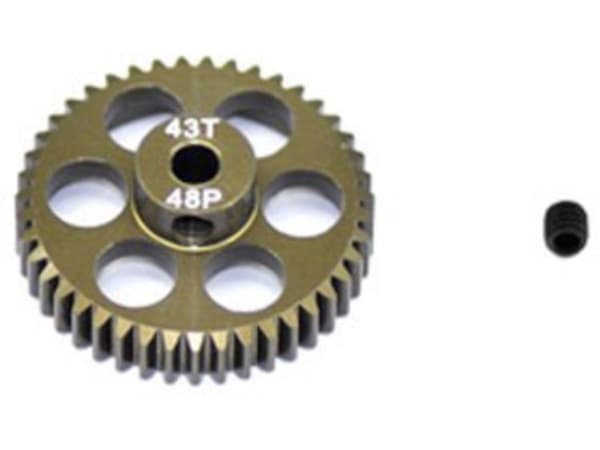 ArrowMax Moottorihämähäkki Moduulin tyyppi: 48 DP Poran halkaisija: 3,175 mm Hampaiden lukumäärä: 43