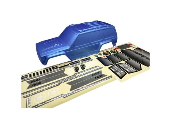 Reely RE-6445515 Varaukset Karosseri Free Men Pro Blå Blää