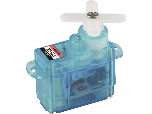 Micro-servo Reely S-0307 Analog-servo Plast, metalliserad Anslutningssystem JR