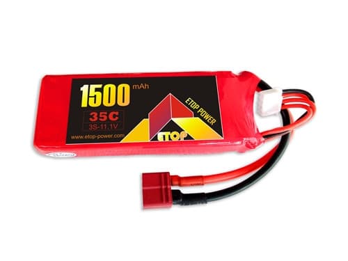 3s 1500mAh - 35C - Etop LiPo Deans