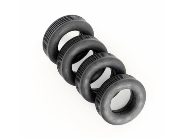 Veroma 1:16 Djuplastningsdäck massivt gummi 14 mm 4 st