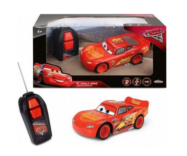 Dickie Toys Cars 3 Lightning McQueen Single Drive, Bil, 1:32, 3 år