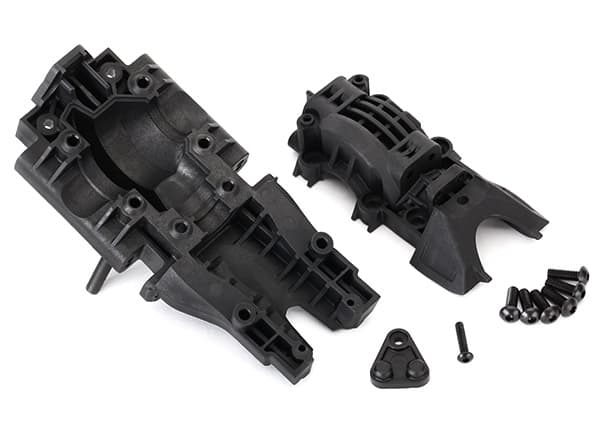 TRX-8629 Bulkhead Rear Upper & Lower