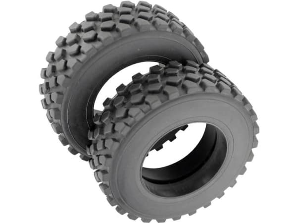 Veroma 1:16 Kuorma-auton renkaat 22 mm maasto 2 kpl