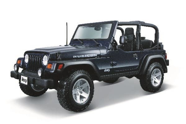 Jeep Wrangler Rubicon 1:18 red