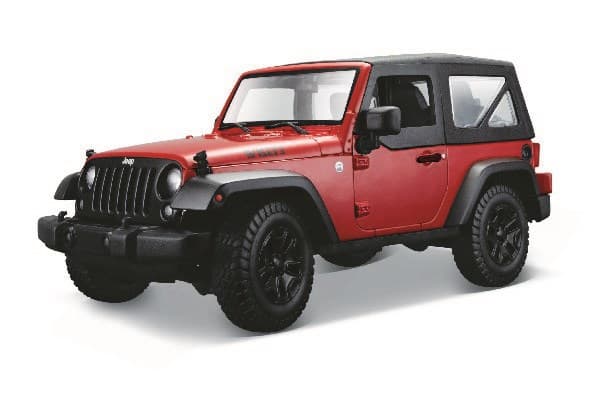 2014 Jeep Wrangler 1:18 red