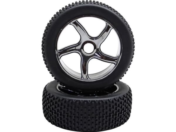 Reely 1:8 Buggy Complete Wheels Multipin 5 spokes Titan 2 kpl 2 kpl