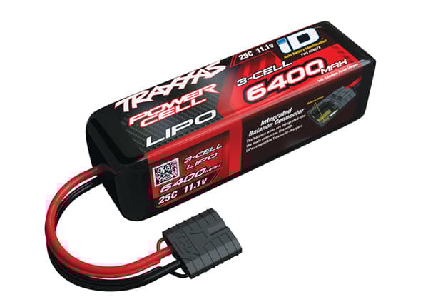 Traxxas 6400mAh, LiPo, Batteri, Multifärg