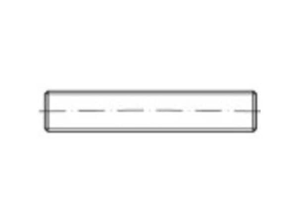 TOOLCRAFT 135051 Gevindbolt M16 100 mm Stål Galvaniseret 25 stk