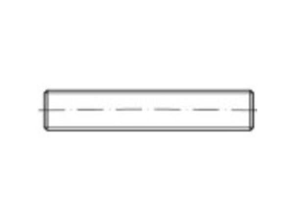 TOOLCRAFT 135051 Gevindbolt M16 100 mm Stål Galvaniseret 25 stk