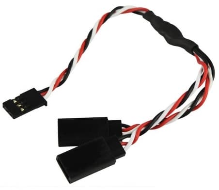 30 cm Y-kabel :: BR-YK30T Twisted Universal