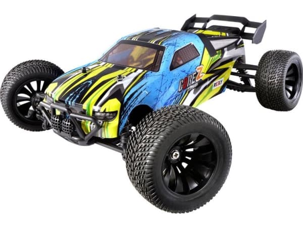 Reely CORE Z Brushed 1:10 XS RC-modelbil, begyndermodel Elektronik Truggy Firehjulstræk (4WD) RtR 2,4 GHz inkl. batteri og opladerkabel