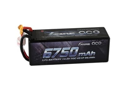 Gens ace B-70C-6750-4S1P-HARDCASE-14, Batteri, Svart