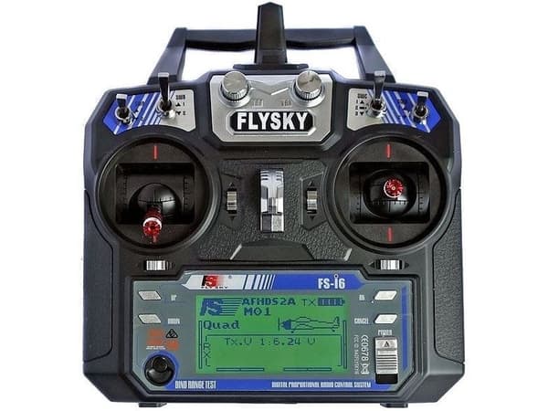 FlySky Transmitter FS-i6 (M2) + Receiver iA6B Set, 6 channels AFHDS 2A