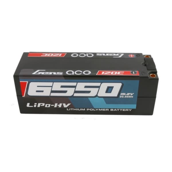 Gens Ace Battery Gens Ace 6550mAh 14.8V High Voltage 120C 4S1P HardCase