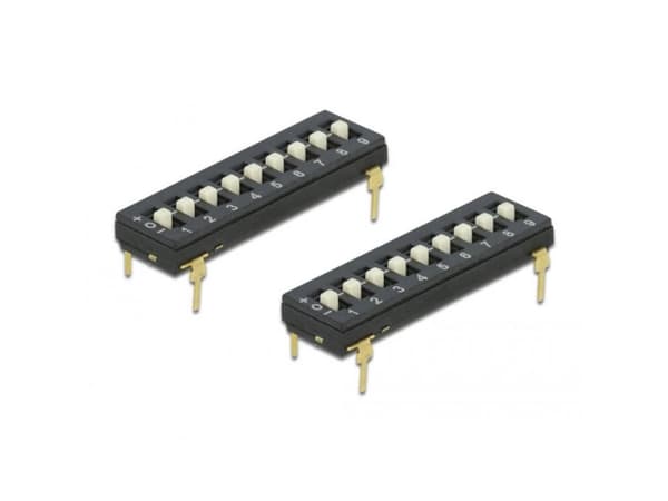 DeLOCK 66309, Dip-kytkin, 2 kpl, Tuubi