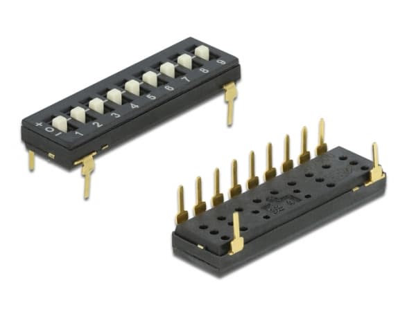 DeLOCK 66309, Dip-kytkin, 2 kpl, Tuubi
