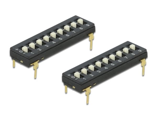 DeLOCK 66309, Dip-kytkin, 2 kpl, Tuubi