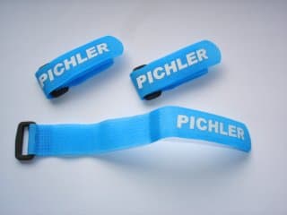 PICHLER C4738, Batteri, Velcro mappe, Blå, Spenne, 21 cm
