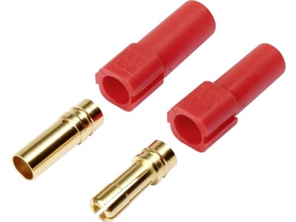 Reely 1373206 Batteristik, Batteribøsning XT150 forgyldt 1 stk